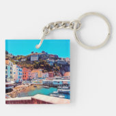 Porte-clés ldp SORRENTO - panorama - plage - (Dos)