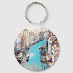 Porte-clés ldp VENICE - View of the Grand Canal from Rialto