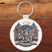 Porte-clés Le 250e anniversaire de l'Amérique (Recto)