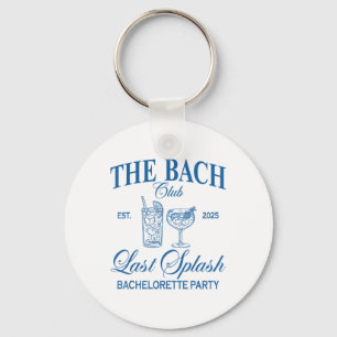 Porte-clés Le Bach Club 2025 Dernier Splash Beach Bachelorett