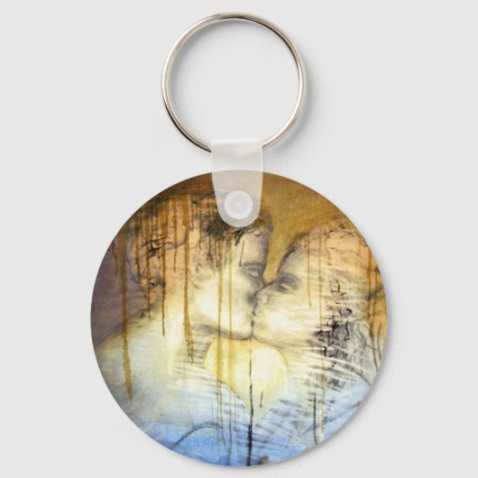 Porte-clés Le baiser (Recto)