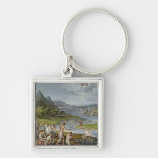 Porte-clés Le baptême du Christ 2 (Devant)