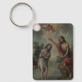 Porte-clés Le baptême du Christ par Nicolás Enríquez (Recto)