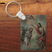 Porte-clés Le baptême du Christ par Nicolás Enríquez (Recto)
