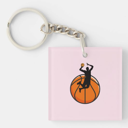 Porte-clés Le basket-ball n'est pas seulement un jeu, c'est u (Devant)