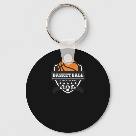 Porte-clés Le Basket Est Ma Saison Préférée 9 (Recto)