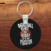 Porte-clés Le Basket Est Mon Pion (Recto)