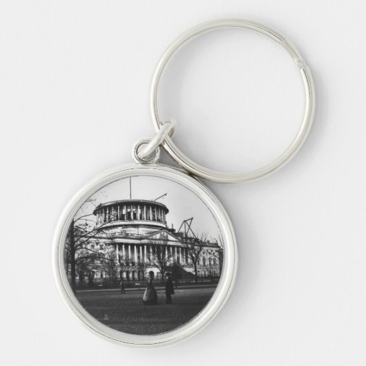 Porte-clés Le bâtiment de capitol dans DC de Washington (Devant)