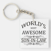 Porte-clés Le beau-fils le plus impressionnant du monde (Devant)