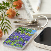 Porte-clés Le Bluebonnet fleurit le porte - clé (Devant droit)