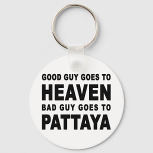 PORTE-CLÉS LE BON GARÇON VA CHEZ LE MAUVAIS GARÇON DE CIEL 