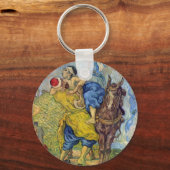 Porte-clés Le bon samaritain par Vincent Willem van Gogh (Recto)