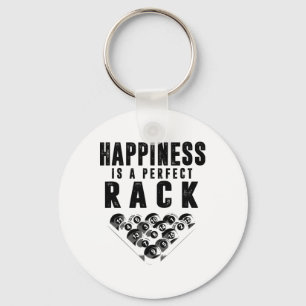 Porte-clés Le Bonheur Du Joueur De Billard Billard Pool Est U