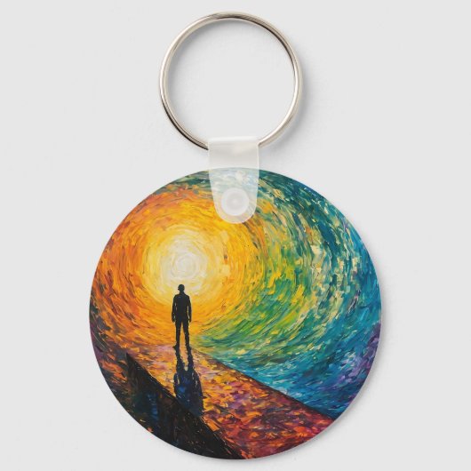 Porte-clés Le bord de la dimension (Recto)