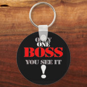 PORTE-CLÉS LE BOSS (Recto)