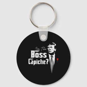 Porte-clés Le Boss Capiche Italiens Pour Trump 2024