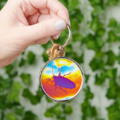 Porte-clés Le bourbier psychédélique (Main)