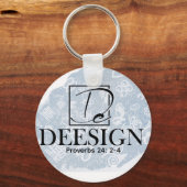 Porte-clés Le bouton collectif Deesign (Recto)