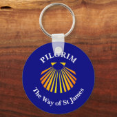 Porte-clés Le Bouton du chemin de Saint Jacques (Recto)