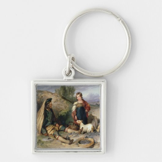 Porte-clés Le briseur en pierre et sa fille, 1830 (Devant)