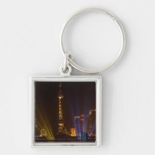 Porte-clés Le Bund (front de mer) à Shanghai.Regarder