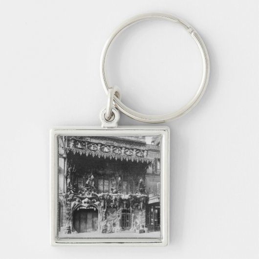 Porte-clés Le cabaret De "l'Enfer" à Paris (Devant)