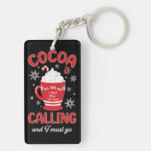 Porte-clés Le cacao est en train d'appeler (Dos)