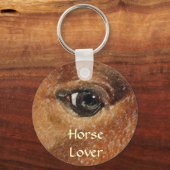 Porte-clés Le cadeau de l'amoureux de l'équine (Recto)