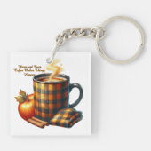 Porte-clés Le café fait avancer les choses (Dos)