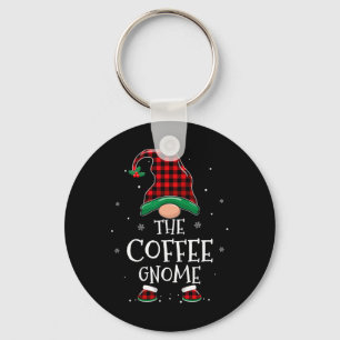 Porte-clés Le Café Gnome Xmas Famille Correspondant Plaid Chr