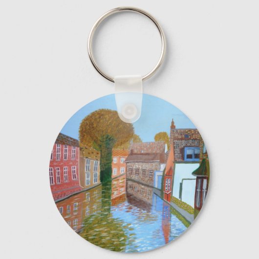 Porte-clés Le canal Brugge (Recto)