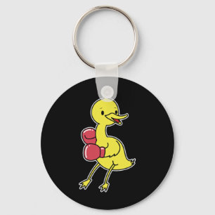 Porte-clés Le Canard Fait La Boxe