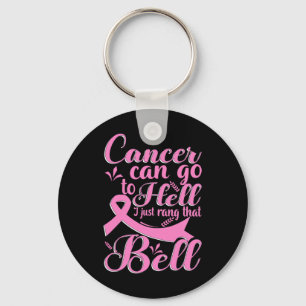 Porte-clés Le Cancer Peut Aller En Enfer Je Viens De Rang Que