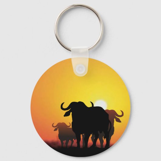 Porte-clés Le Cap Buffalo (Recto)