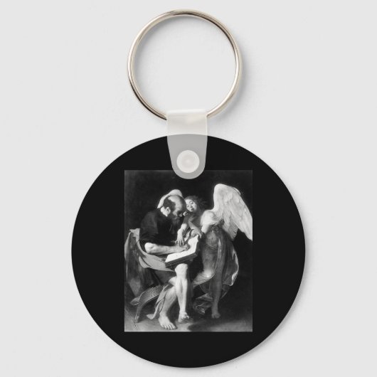 Porte-clés Le Caravaggio Saint Matthieu Et L'Ange (Recto)