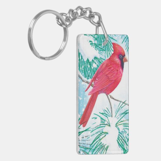 Porte-clés Le cardinal - (Devant gauche)