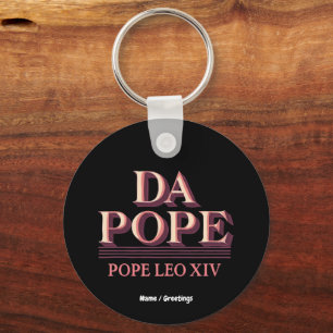 Porte-clés Le cardinal Robert Prevost et l'ascension du pape
