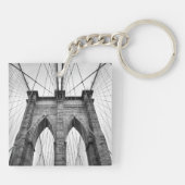Porte-clés Le célèbre pont Brooklyn de New York (Dos)