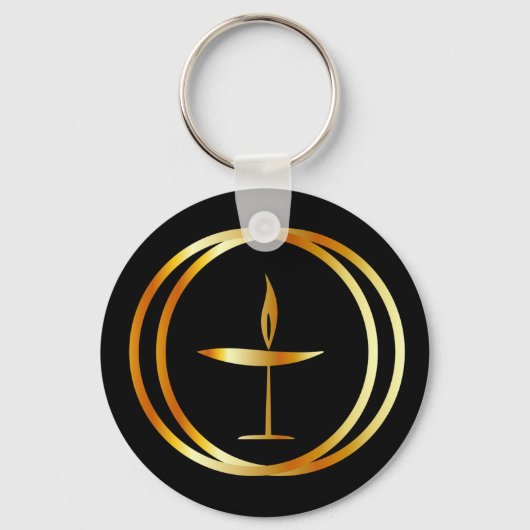 Porte-clés Le Chalice flamboyant (Recto)