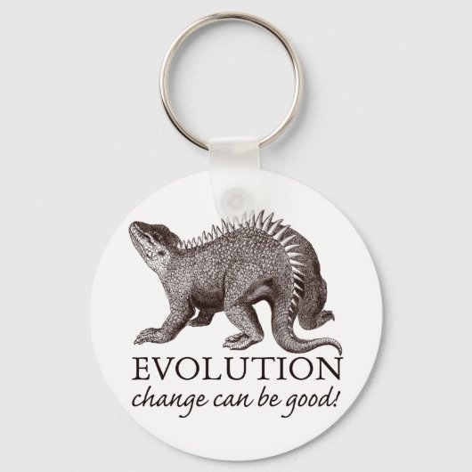 Porte-clés Le changement d'évolution peut être bon ! (Recto)