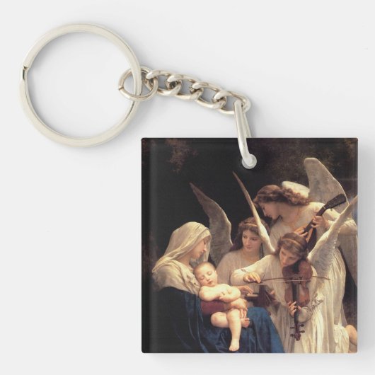 Porte-clés Le chant des anges, Bouguereau (Devant)