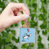 Porte-clés Le Chat Chapeauté S'incline (main)