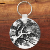 Porte-clés Le chat cheshire (Recto)