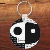 Porte-clés Le chat de Schrödinger (Recto)