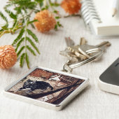 Porte-clés Le Chat du Château de Rackham (Côté)