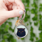 Porte-clés Le chat noir (main)