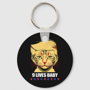 Porte-clés Le Chat Trump 9 Vit Baby Kamala Harris Pour Le Pré