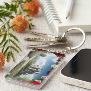 Porte-clés Le château à travers le portail Wonderland