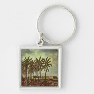 Porte-clés Le château de Batavia, vu de Kali Besar