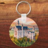Porte-clés Le château de Neuschwanstein (Verso)